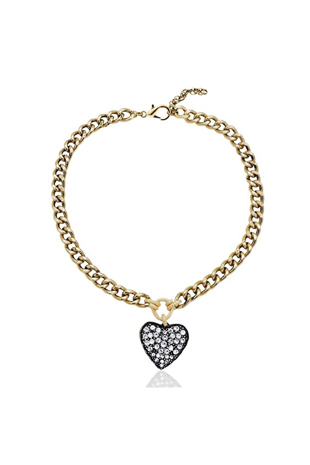 Kalp Charm Kolye - 1