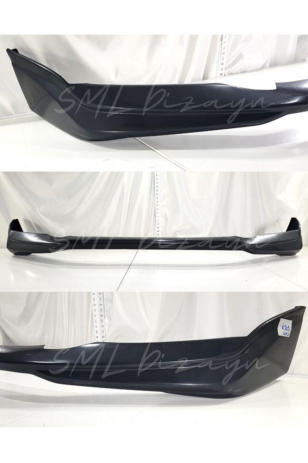 Honda Civic Fb7 (2012-2016) Modulo Ön Ek (PLASTİK) Boyasız Civic Fb7 Ön-karlık-ek-bodykit-lip - 3