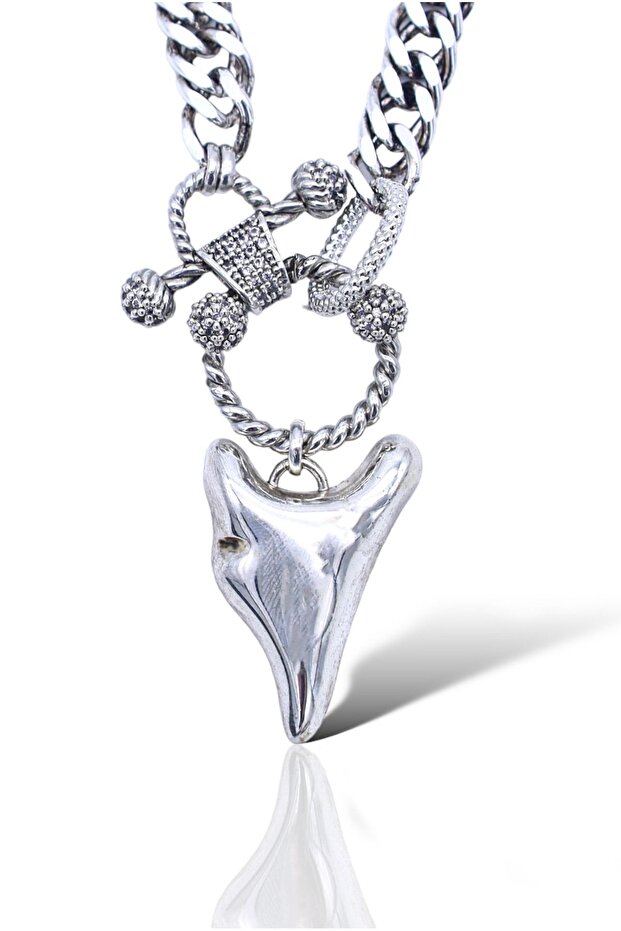 OPIA KALP ZİNCİR KOLYE - 3