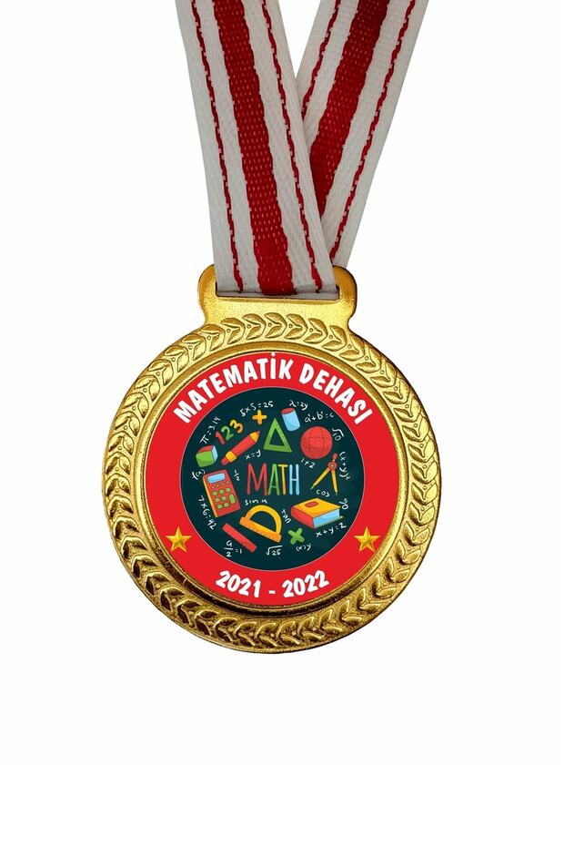 Math Genius Medal