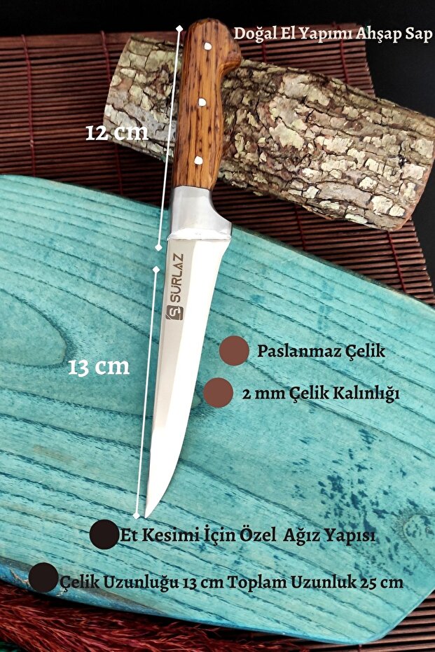 6 Parça Bıçak Seti Sürmene - 8