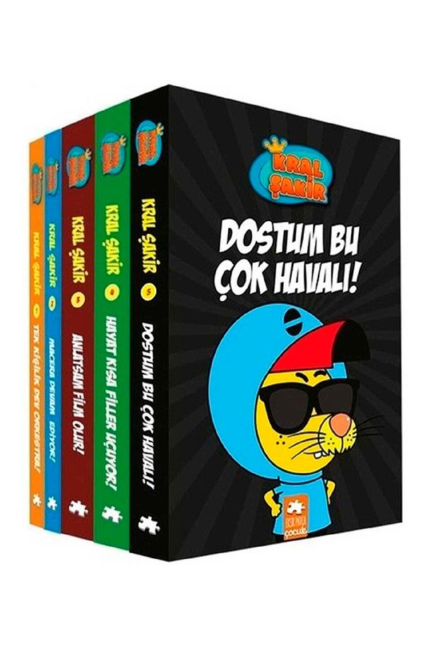 Kral Şakir 5 Kitap Takım Set - Varol Yaşaroğlu / - 1