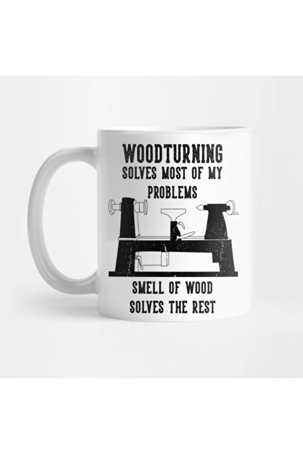 كوب نجار من Woodturning Wood Solves My Problems