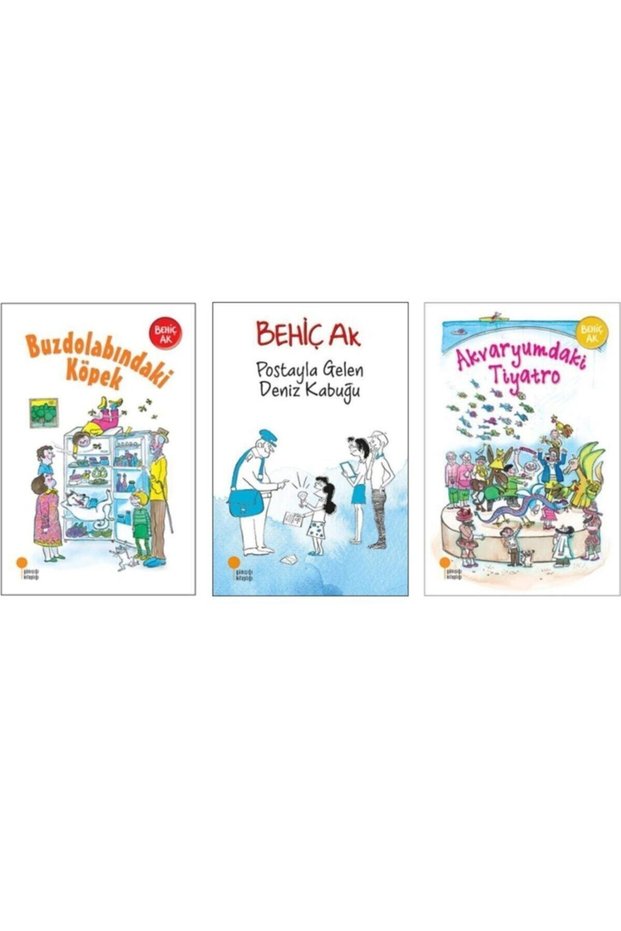 Buzdolabındaki Köpek / Postayla Gelen Deniz Kabuğu / Akvaryumdaki Tiyatro ( 3 Kitap Set )