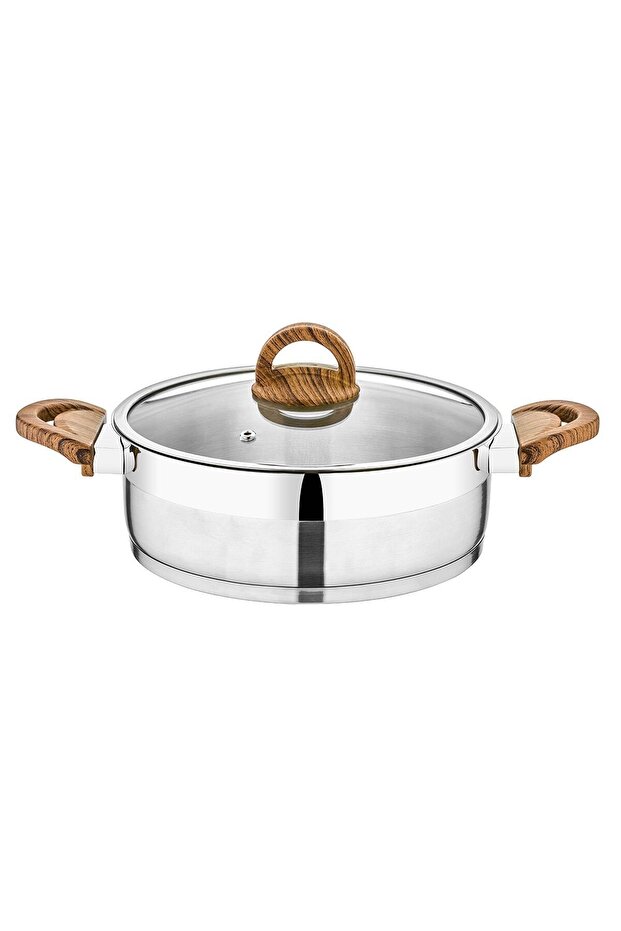 8 Parça Ahşap Tencere Seti - 2