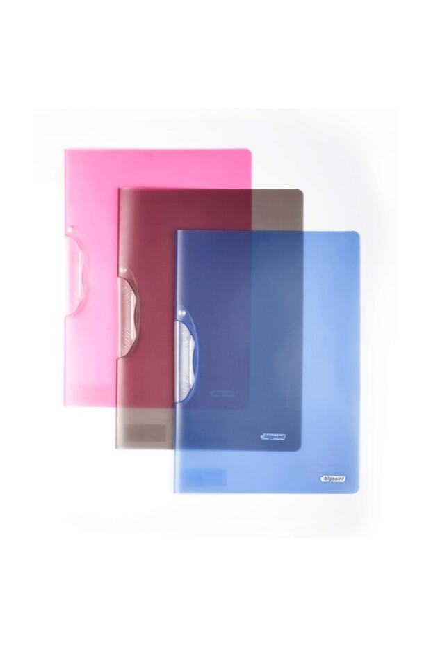 ملف ضغط جانبي A4 أحمر - 4