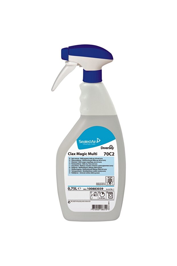 Clax Magic Multi 70C2 Çok Amaçlı Leke Çıkarıcı 750 ml X 6 Adet - 1