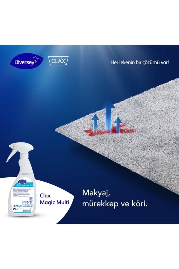 Clax Magic Multi 70C2 Çok Amaçlı Leke Çıkarıcı 750 ml X 6 Adet - 2