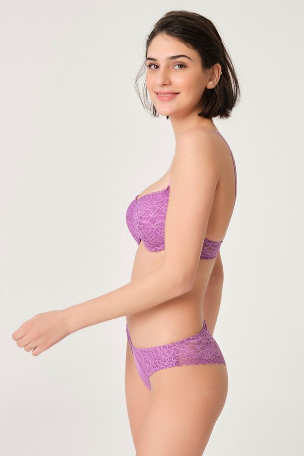 Açık Mürdüm Cheeky Külot - 4