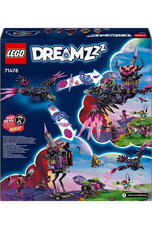 ® DREAMZzz™ Never Cadısı’nın Gece Yarısı Kuzgunu 71478 - 9+ Oyuncak Yapım Seti (1203 Pr) - 4