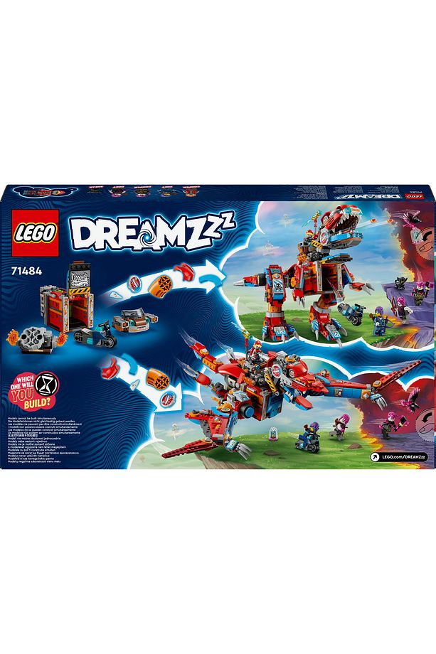 ® DREAMZzz™ Cooper'ın Robot Dinozoru C-Rex 71484 - 9+ Yaratıcı Oyuncak Yapım Seti (917 Parça) - 5