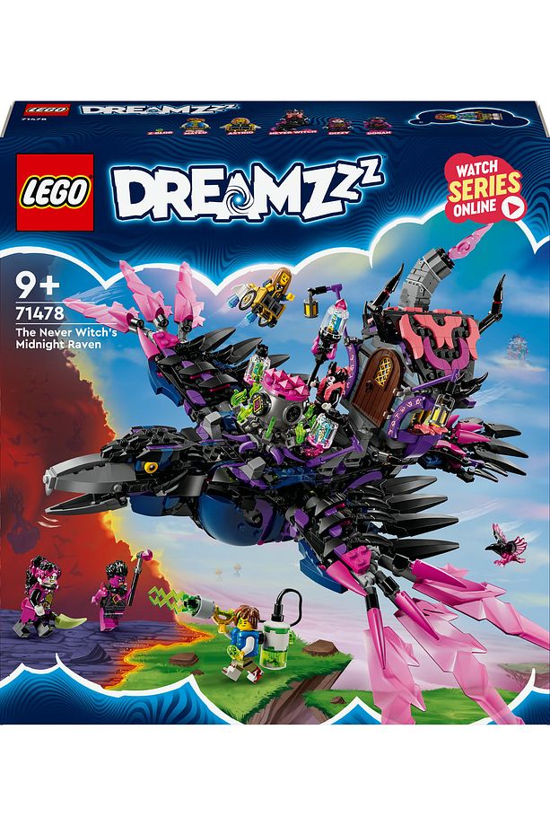 ® DREAMZzz™ Never Cadısı’nın Gece Yarısı Kuzgunu 71478 - 9+ Oyuncak Yapım Seti (1203 Pr) - 5