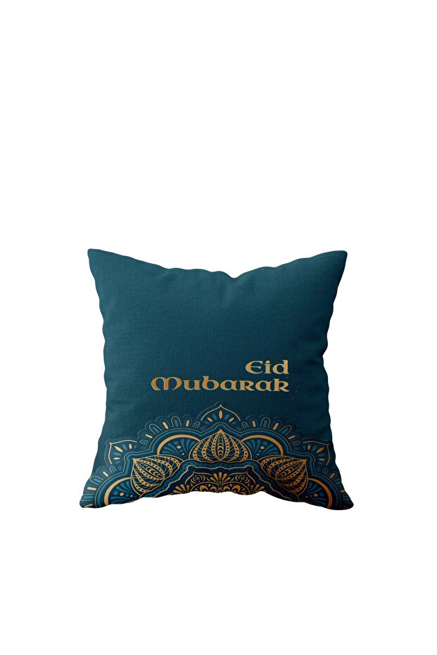 Eid Mubarak Ramadan Themed Single Sided Hidden Zipper Pillow Case Throw Pillow Sofa Pillow Case