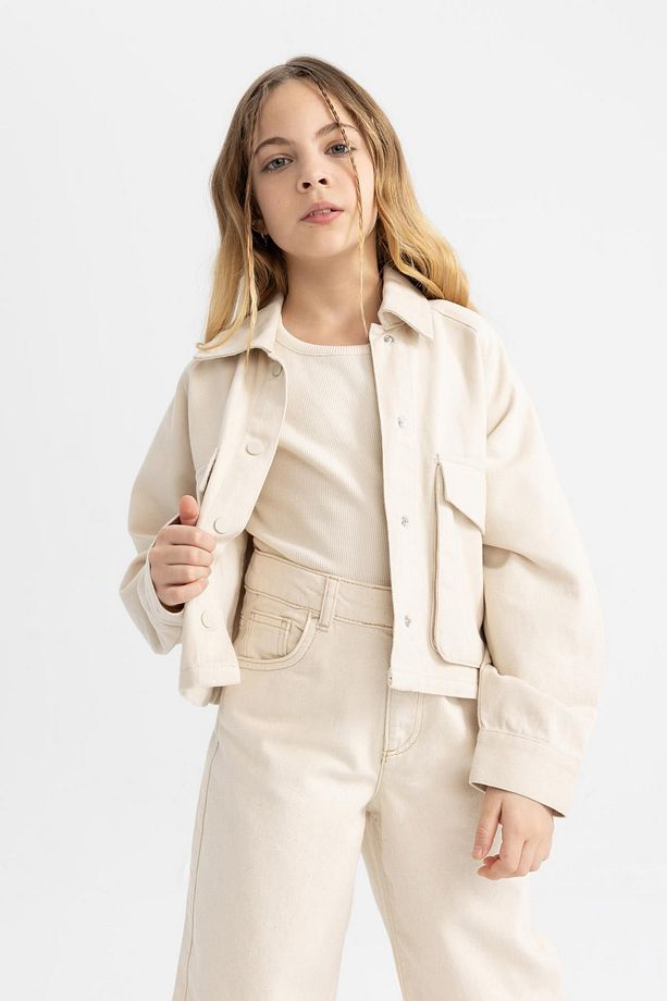 Kız Çocuk Gabardin Uzun Kollu Gömlek C0460a824sp - 3