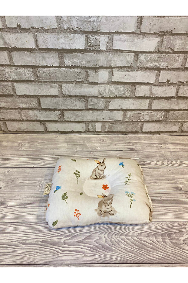 100% Cotton Baby Flat Head Pillow, Head Pillow, Newborn Pillow, Baby Pillow