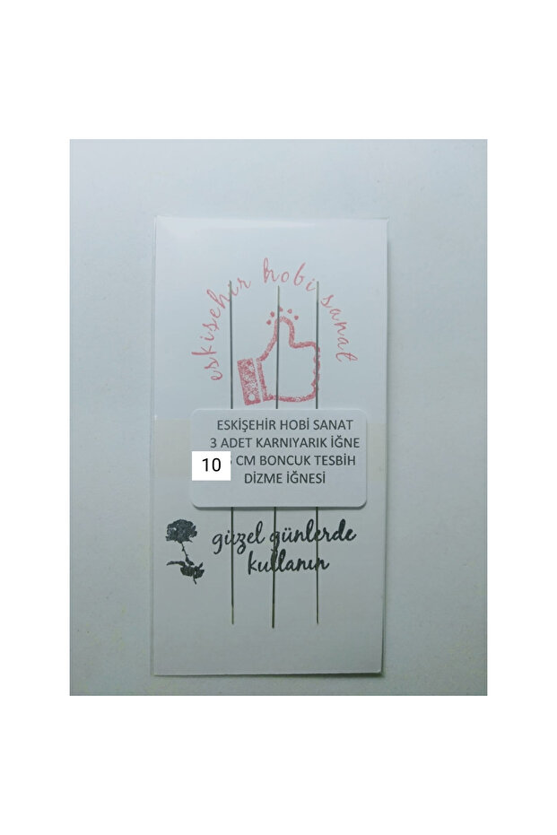 10 cm 3 Pieces of Sewing Needles, Beading Needles, Miyuki Needles