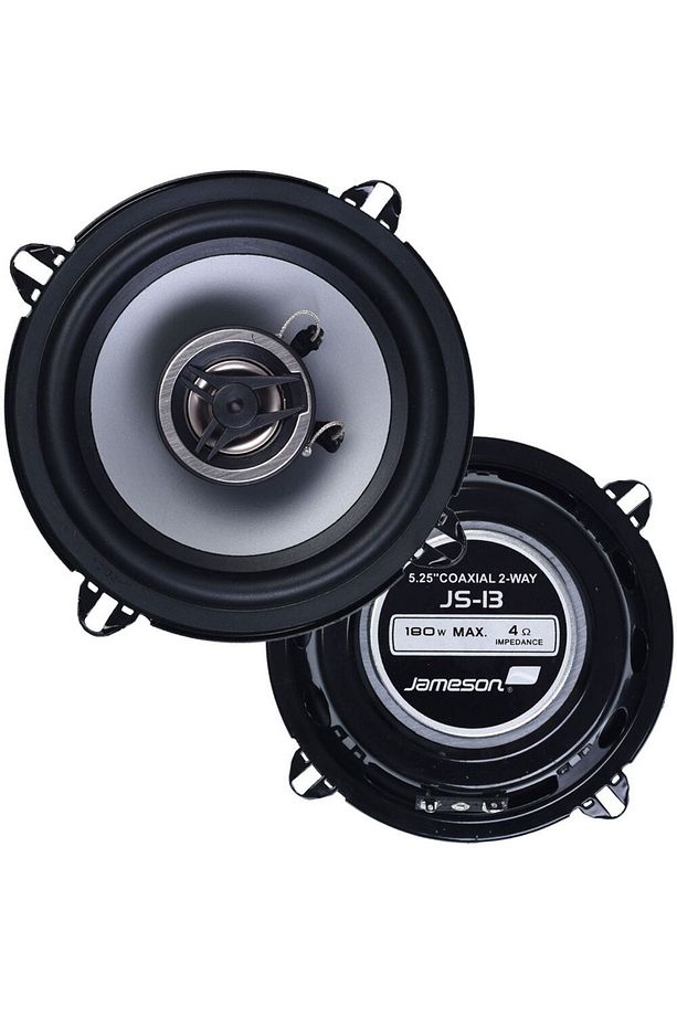 13 Cm 180w 2 Yollu Yuvarlak Oto Hoparlör 2 Adet Js-13 - 2