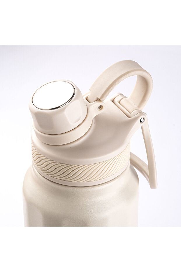 White Double Layer Thermos 945ML - 020-01 - 2