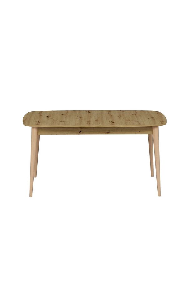 Mitra Yemek Masası - Artisan/Ahşap Ayak - 5