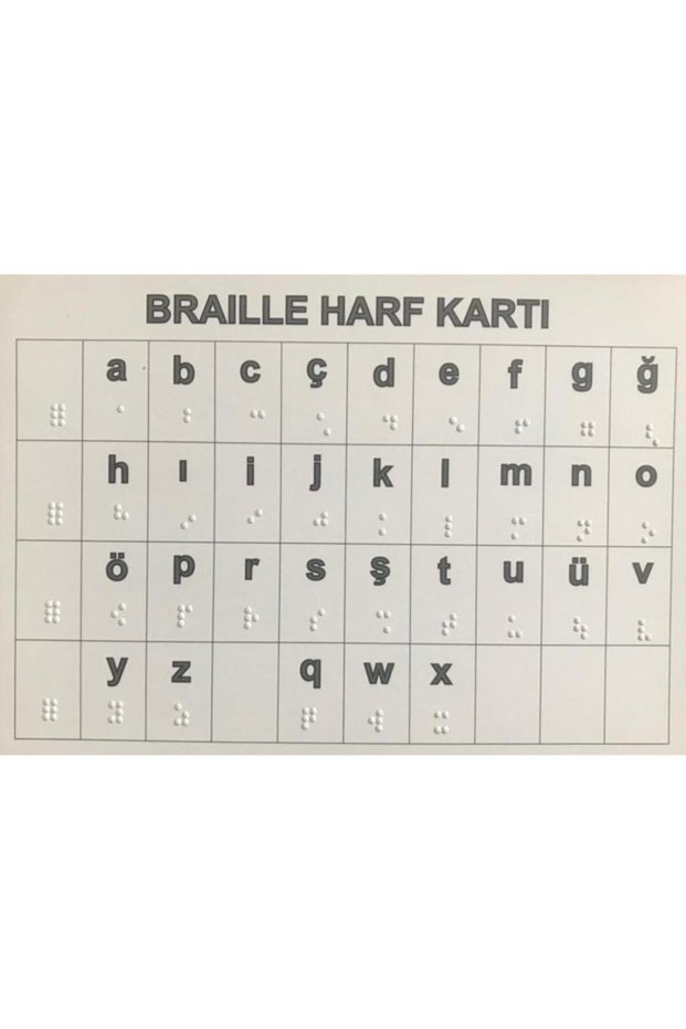 Braılle Öğretim Kartları Seti