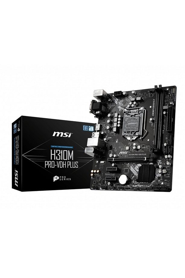 H310m Pro-vdh Plus Intel H310 Soket 1151 Ddr4 2666mhz Matx Anakart - 1