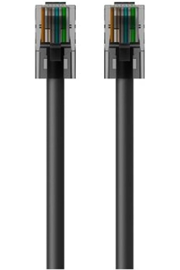 كابل شبكة Cat6 بطول 5 أمتار باللون الأسود - 2