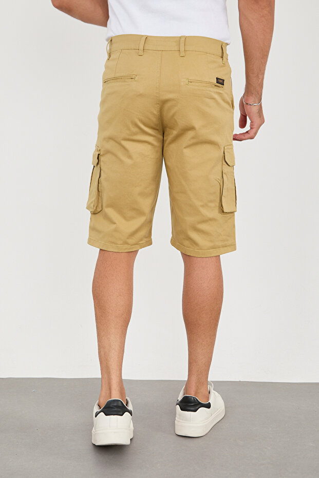 Erkek Şort Kargo Cepli - 5