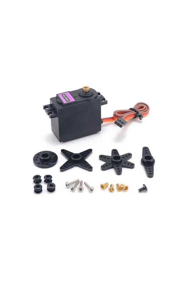 Tower Pro Mg996R Yüksek Torklu Servo - Motor 13Kg 360 Derece - 1