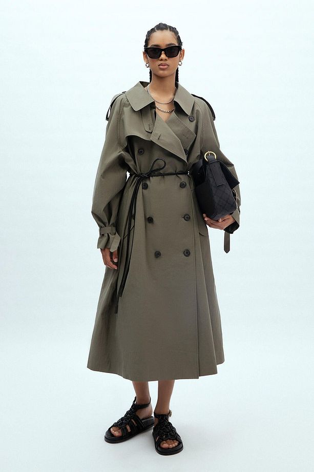 KOPENHAG OVERSIZE TRENÇKOT HAKİ - 1
