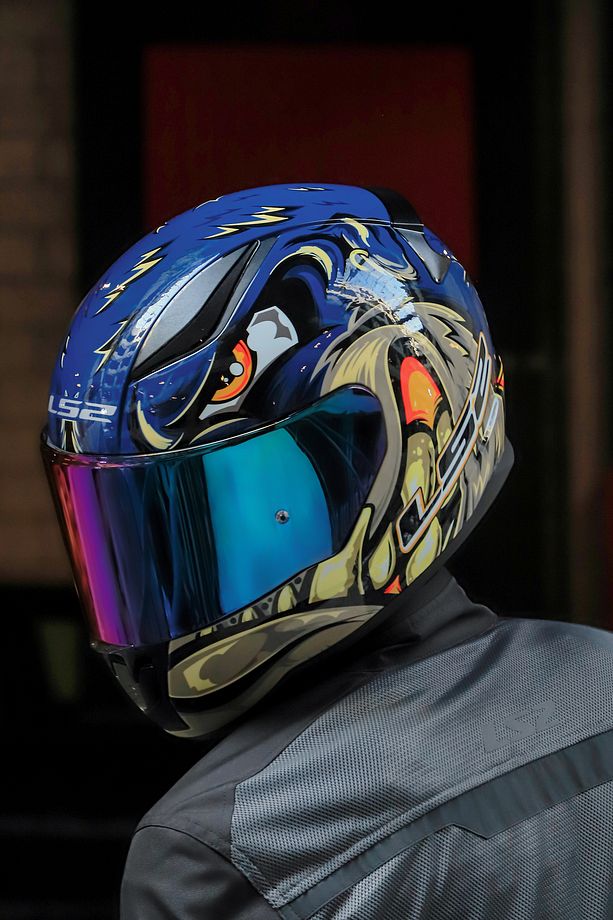 RAPID 2 SPOX MAVİ-GRİ KASK - 7