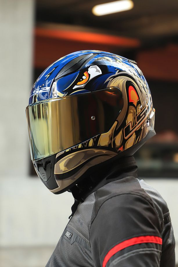 RAPID 2 SPOX MAVİ-GRİ KASK - 8