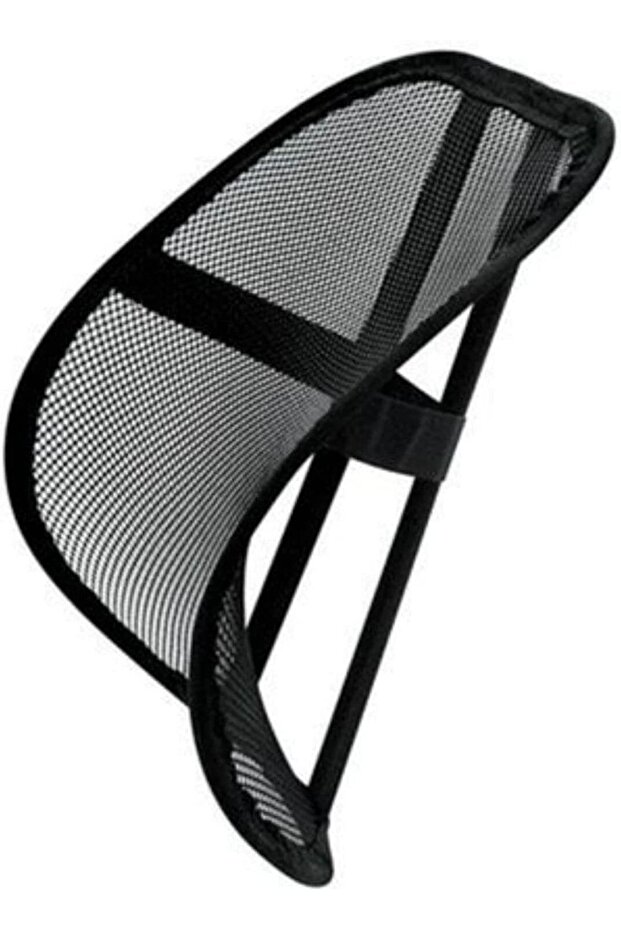 Orthopedic Adjustable Mesh Cushion with Lumbar and Back Support - Office Seat Rest Net - 1