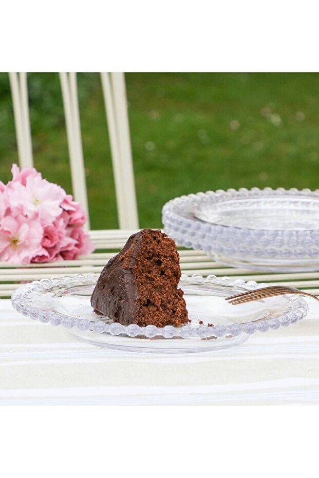 Miny Cam Pasta Yan Servis Sunum Tabak 3 Adet - 3