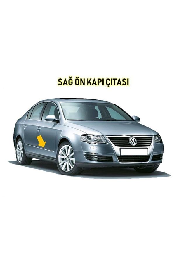 Vw Passat B6 2006-10 Sağ Ön Kapı Çıtası Krom Nikelaj 3c0853516c - 2