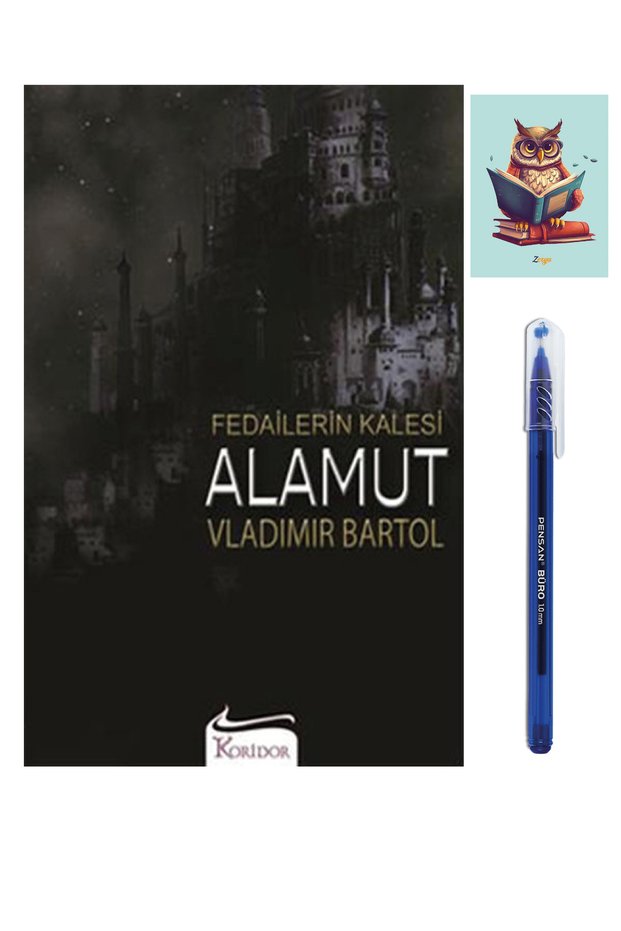 Fedailerin Kalesi Alamut 9786054188970 - Vladimir Bartol - Pensan Office Blue Ballpoint Pen