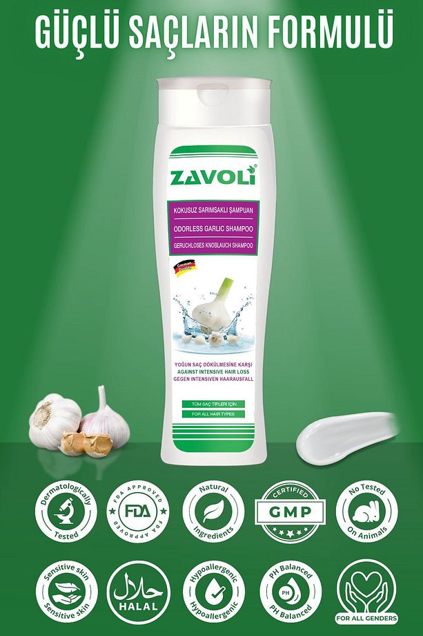 Sarımsaklı 5 Ferment Mineral Içeren Saç Dökülmesine Karşı Şampuan 250 ml - 3