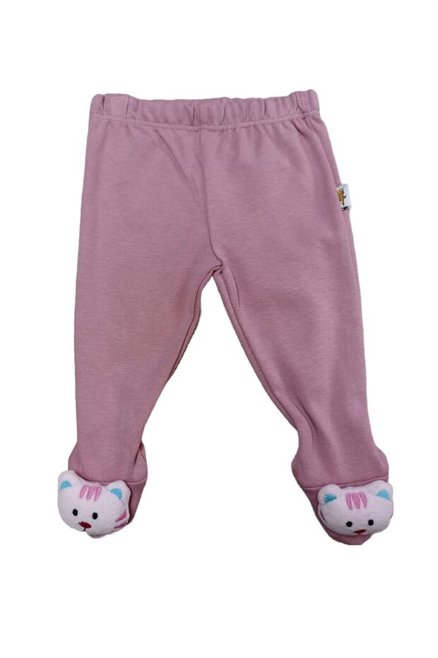 Baby Girl Pants with Toy Booties