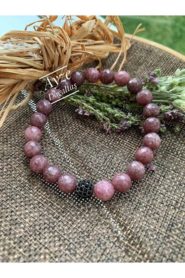 Certified Unisex Purple Leipidolit Bracelet