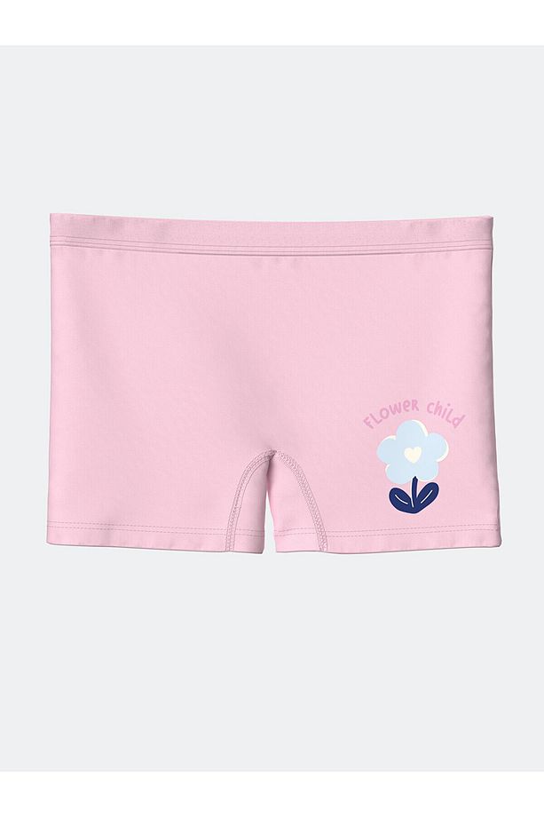 LCW Baskılı Kız Çocuk Boxer 3'lü - 2