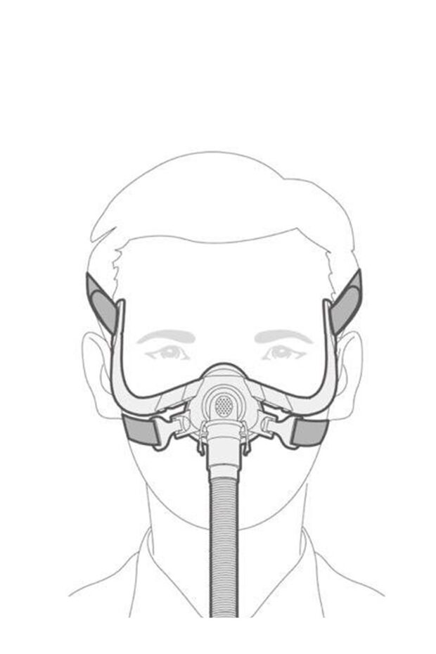Cpap Maskesi Nazal M Beden Yn-03 (ALIN DESTEKSİZ)i - 4