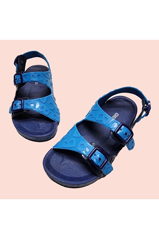 Daily Non-Slip Sole Double Buckle Adjustable Letters Sea, Beach, Pool Sandals