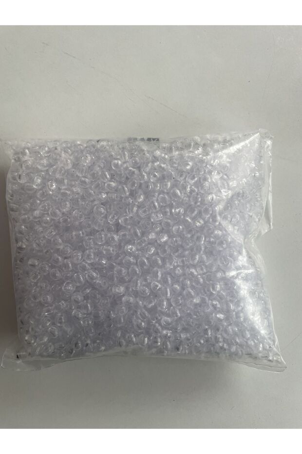 6mm şeffaf boncuk