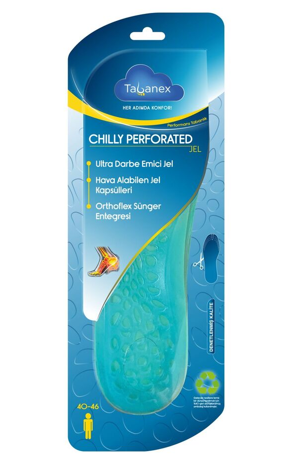 Chilly Perforated Jel Tabanlık - Erkek - 1