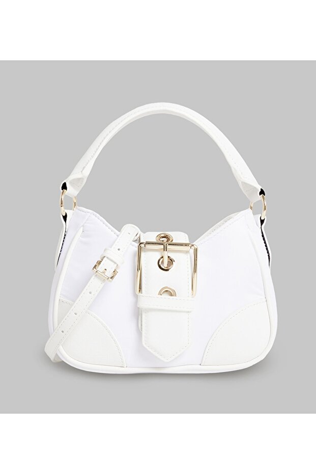 White Women's Shoulder Bag Hand Bags