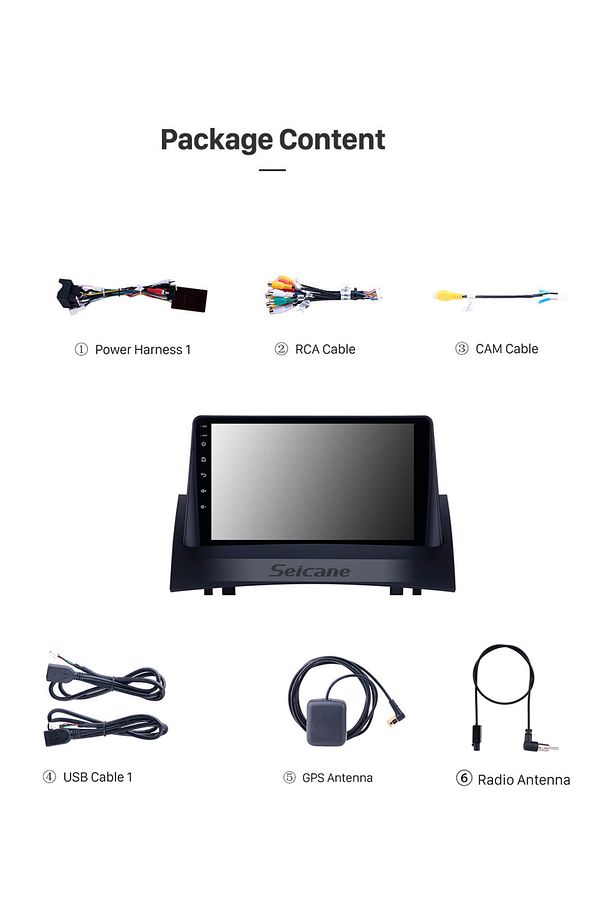 Renault Megane 2 Uyumlu MULTİMEDYA NAVİGASYON USB KAMERA ANDROID  2004-2009 - 3