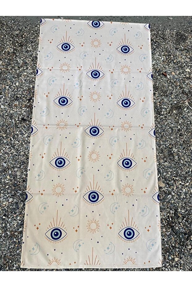 Baskılı Plaj Havlusu - 1