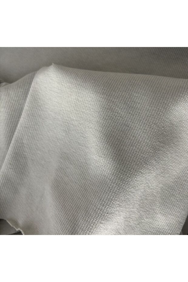 STONE COLOR CAMORSE RIB FABRIC