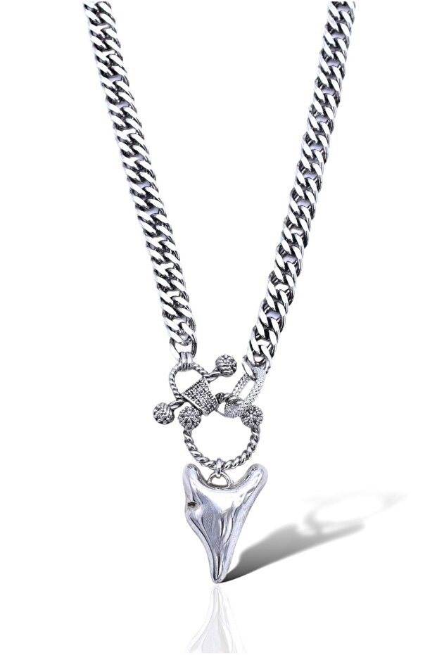 OPIA KALP ZİNCİR KOLYE - 1