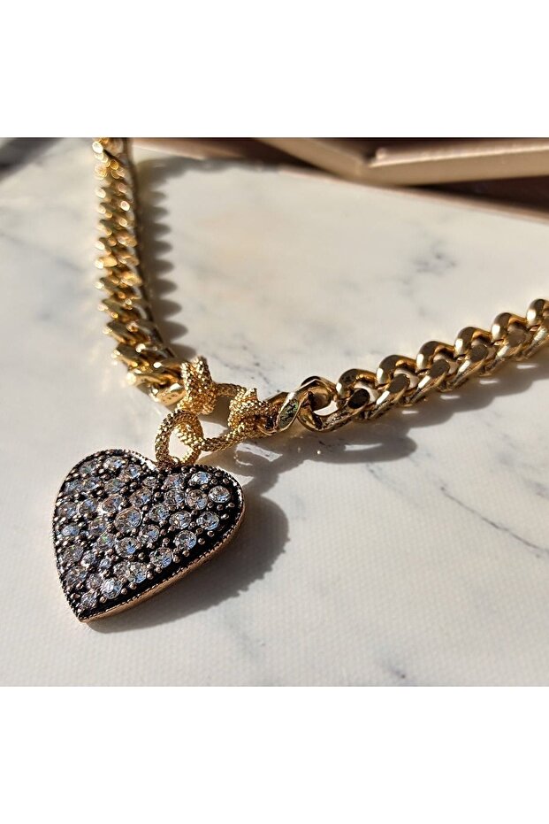 Kalp Charm Kolye - 2