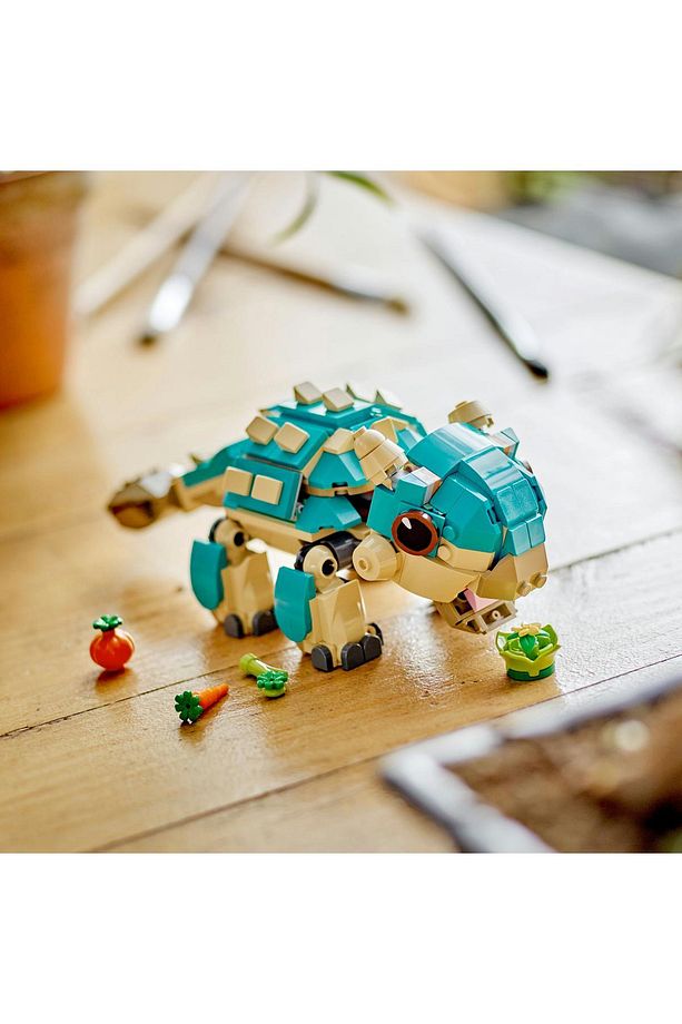 ® Jurassic World Yavru Bumpy: Ankylosaurus 76962 - 7+ Oyuncak Dinazor Yapım Seti (358 Pr) - 10